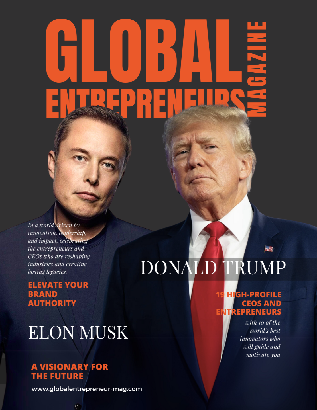 Global Entrepreneurs Magazine cover