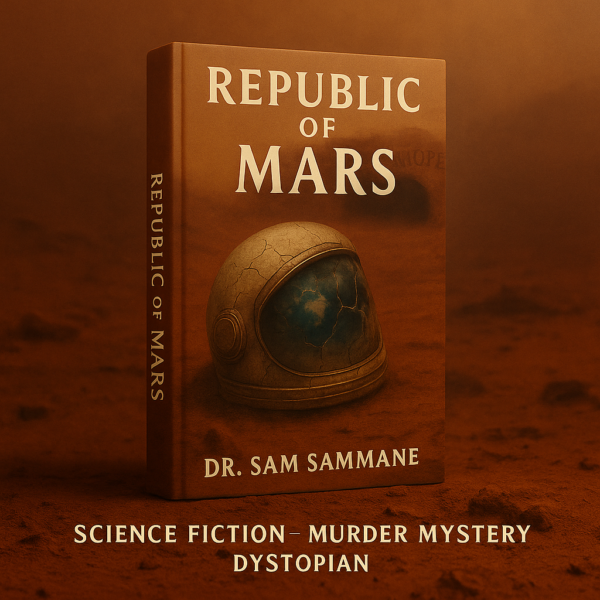 Republic of Mars, 3D book render