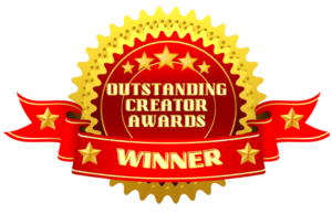 Outstanding Creator Awards seal