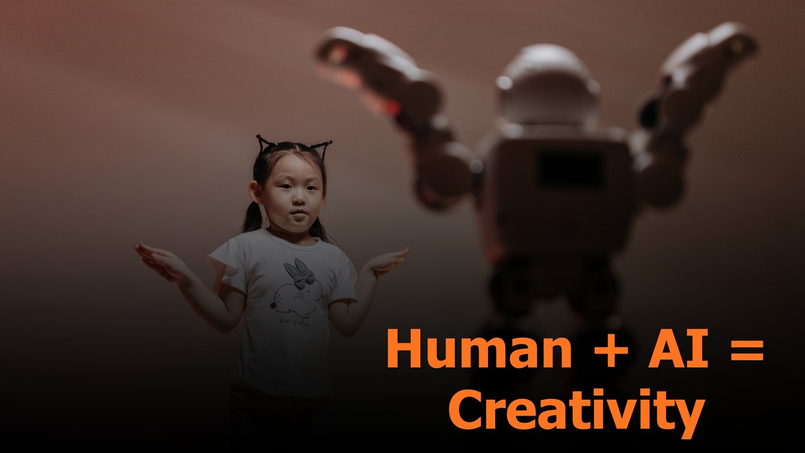 Human + AI = creativity