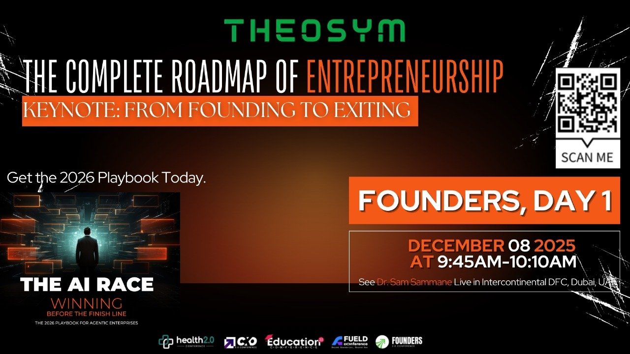 Keynote: The Complete Roadmap of Entrepreneurship — Founders Conference, Dubai, December 8, 2025