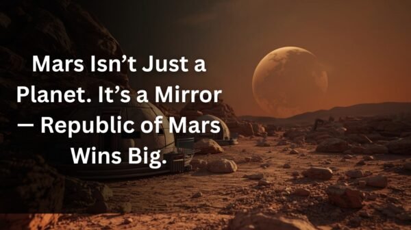 Literary Titan Book Award graphic for Republic of Mars