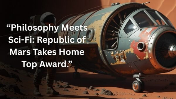 Literary Titan Book Award graphic featuring Republic of Mars